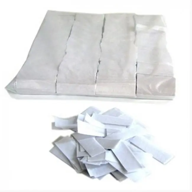 Confeti 1kg color blanco