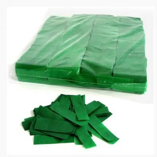 CONFETI 1KG COLOR VERDE