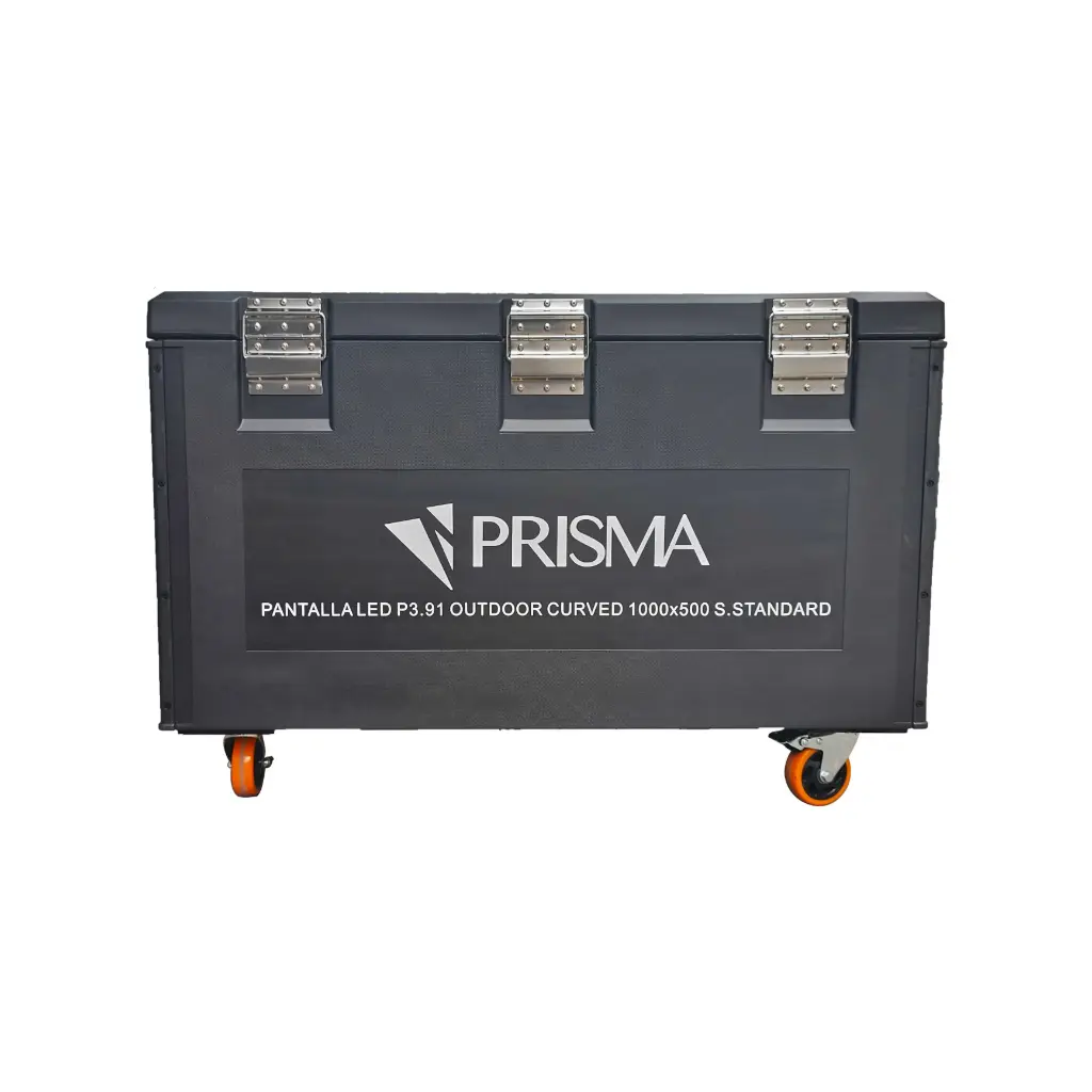 [FC0083] FLIGHTCASE PVC NEGRO PANTALLA 1000X500