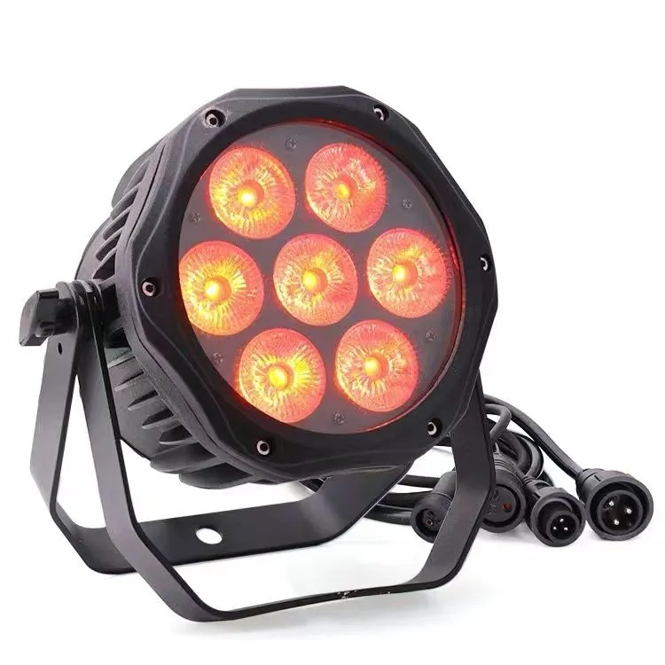 PAR LED IP65 7X10W RGBW