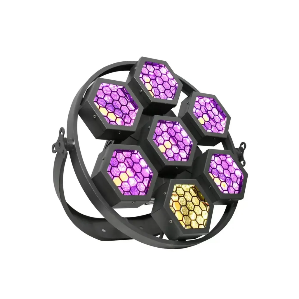 [PVL28] HEXAGONO RETRO 7X50W RGB