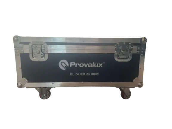 FLIGHTCASE PVL BLINDER 2X100W