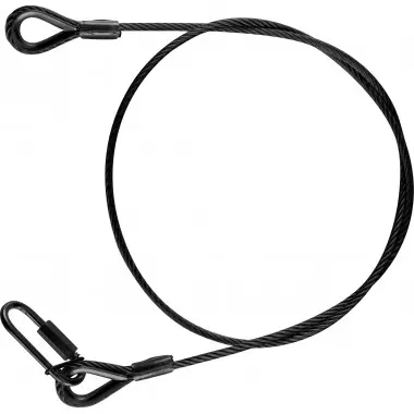 CABLE DE SEGURIDAD NEGRO