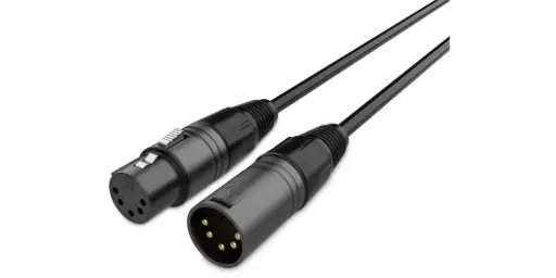 [ACC28] CABLE DMX XLR5 5 M