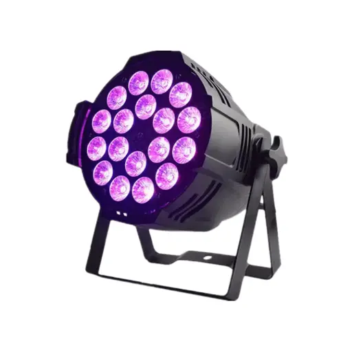 [PL06] FOCO PAR LED 18X18W 6IN1 RGBWA/UV