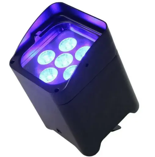 [PL17] FOCO PAR LED BATERIA 6 X 18W RGBWA+UV