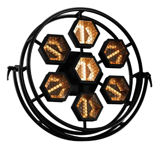 [PXL06] HEXÁGONO PRISMA 7X100W COB